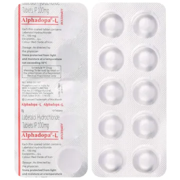 Alphadopa L Tablet product image