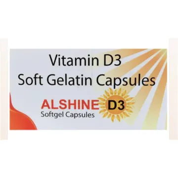 Alshine D3 Softgel Capsule product image