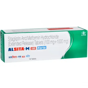 Alsita M 100 Forte Tablet product image