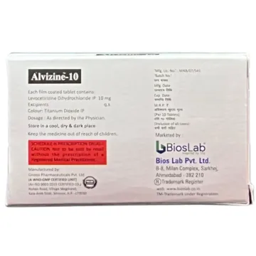 Alvizine 10 Tablet product image