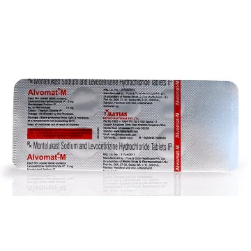 Alvomat M 5mg/10mg Tablet product image