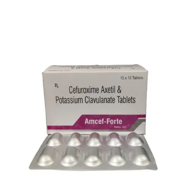 Amcef Forte 500mg/125mg Tablet product image