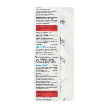 Amicobal Tr 10mg/1500mcg Tablet product image