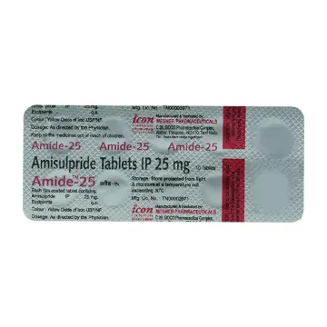 Amide 25 Tablet product image