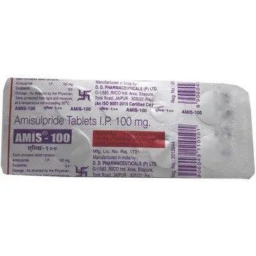 Amis 100mg Tablet product image