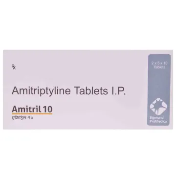 Amitril 10mg Tablet product image