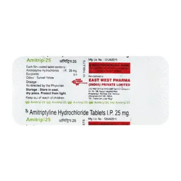 Amitrip 25mg Tablet product image