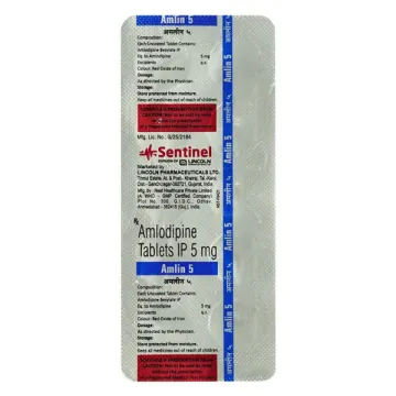 Amlin 5mg Tablet product image