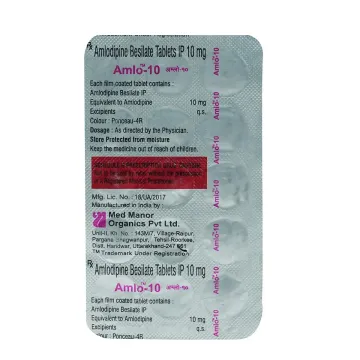 Amlo 10mg Tablet product image