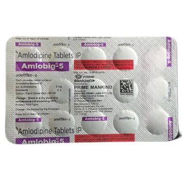 Amlobig 5 Tablet product image