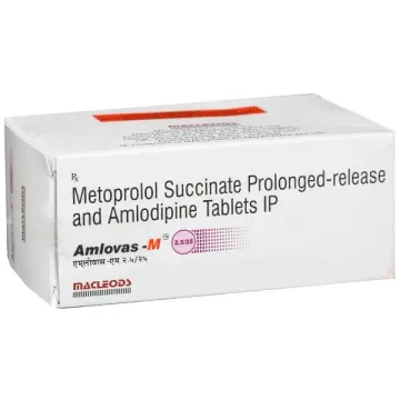 Amlovas M 2.5/25 Tablet product image