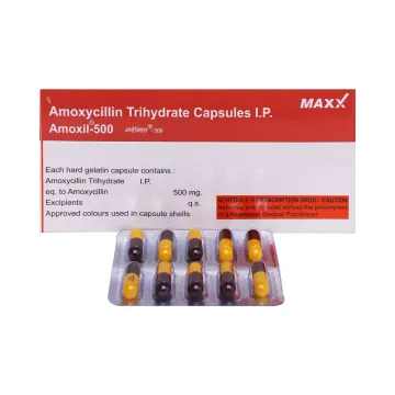 Amolix 500mg Capsule product image