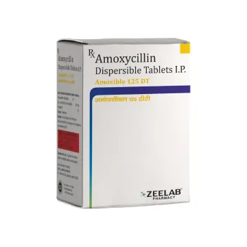 Amoxible 125 Dt Tablet product image