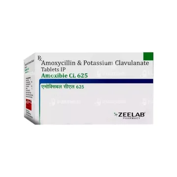 Amoxible-cl 625 Tablet product image
