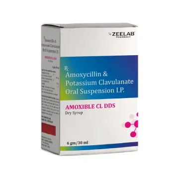 Amoxible Cl Dds Dry Syrup 30ml product image