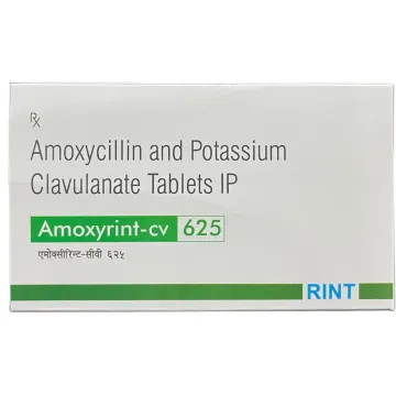 Amoxyrint Cv 625 Tablet product image