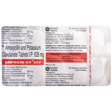 Ampoxin Cv 625 Tablet product image
