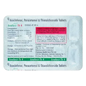 Anafast Th 4mg/100mg/325mg Tablet product image
