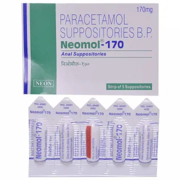 Anamol 170mg Suppository product image