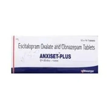 Anxiset Plus 0.5 Mg/10 Mg Tablet product image