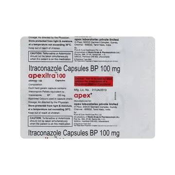 Apexitra 100 Capsule product image