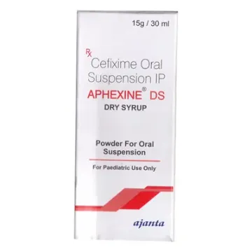 Aphexine Ds 50mg Dry Syrup 30ml product image