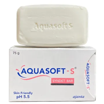 Aquasoft S Syndet Bar 75gm product image