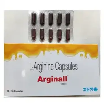 Arginall 500mg Capsule product image