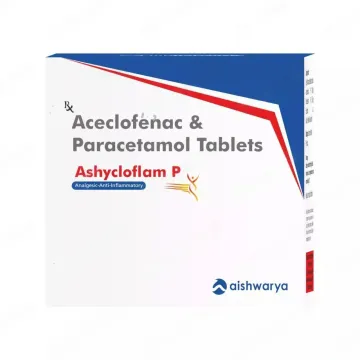 Ashycloflam P 100mg/325mg Tablet product image