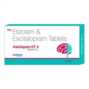 Asiclopam Et 5 Tablet product image