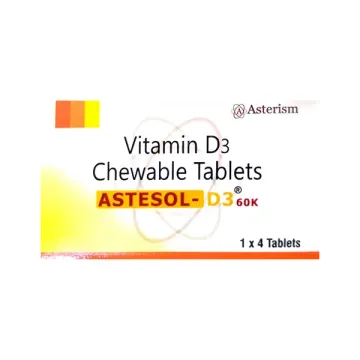Astesol-d3 60k Chewable Tablet product image
