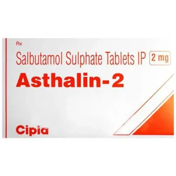Asthalin 2 Tablet product image