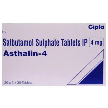 Asthalin 4 Tablet product image