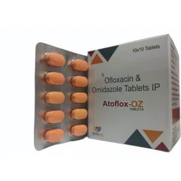 Atoflox Oz 200mg/500mg Tablet product image