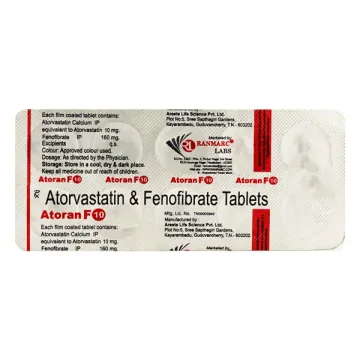 Atoran F 10mg/160mg Tablet product image