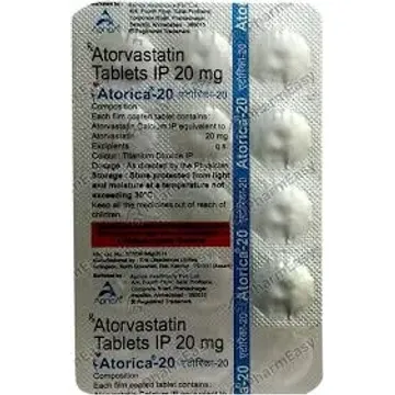 Atorica 20 Tablets product image
