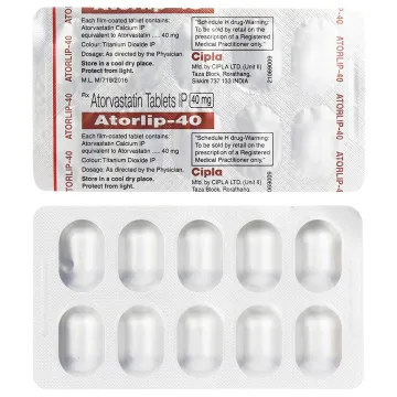 Atorlip 40 Tablet product image