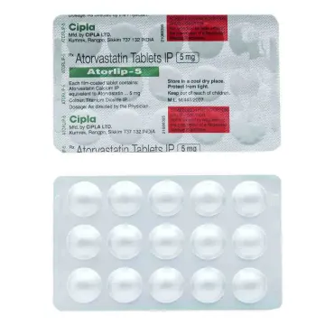 Atorlip 5 Tablet product image
