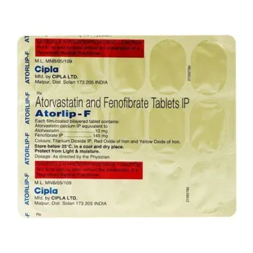 Atorlip F 10mg/160mg Tablet product image