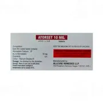 Atorset 10mg Tablet product image