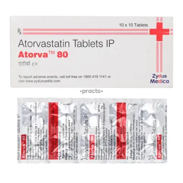 Atorva 80 Tablet product image
