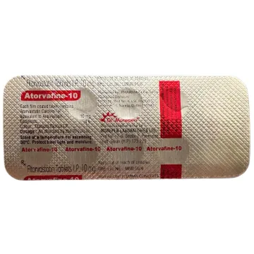 Atorvafine 10 Tablet product image