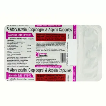 Atorvatin Gold 10/75/75 Capsule product image
