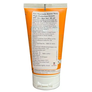 Avene 50+ Spf Cream Sunscreen Lotion product image