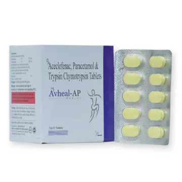 Avheal Ap 100mg/325mg Tablet product image
