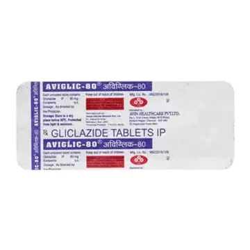 Aviglic 80mg Tablet product image