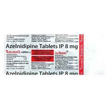 Azeliren 8mg Tablet product image