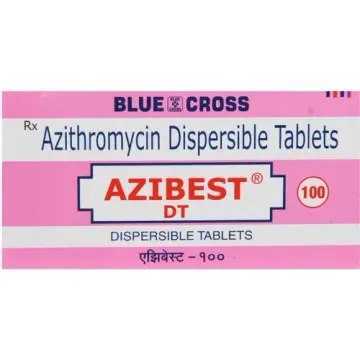 Azibest 100 Dt Tablet product image