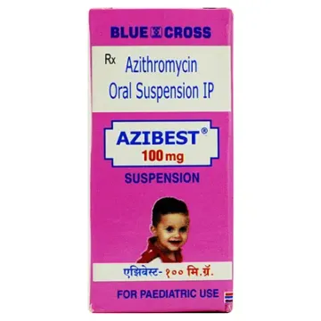 Azibest 100 Suspension 15ml product image