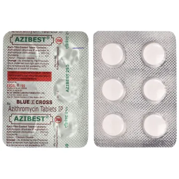Azibest 250 Tablet product image